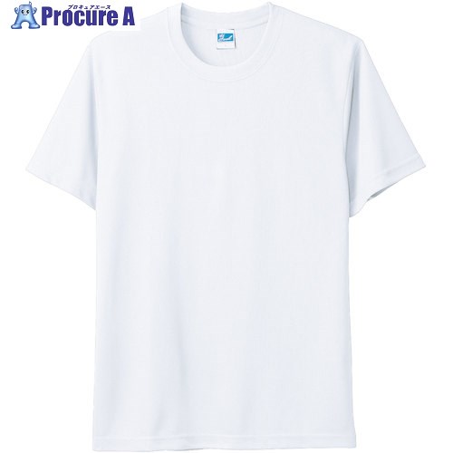 桑和 50123 半袖Tシャツ ホワイト S 50123-00-S 1着 ■▼546-0975 【送料都度見積】