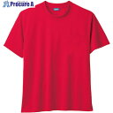 桑和 50383 半袖Tシャツ レッド 3L 50383-43-3L 1着 ■▼546-0977 【送料都度見積】