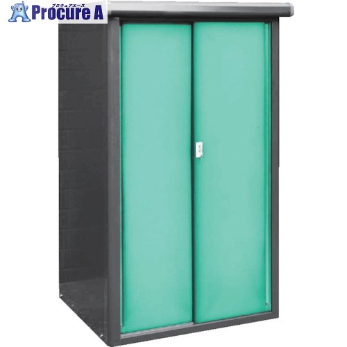 ダイマツ わくわく収納庫 グリーン DM2-0975G 1台 ■▼551-8958 【送料都度見積】