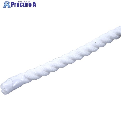 グリーンクロス クレモナSロープ 白 30mm 30m 6300042321 1巻 ■▼556-7828 ※個人宅様送り不可