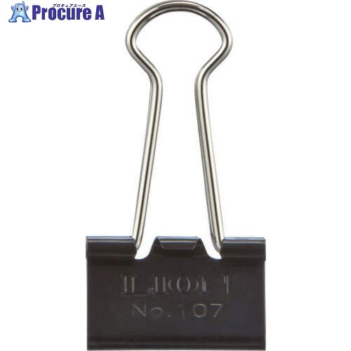 ライオン バインダークリップ#107 26707 (107) 1箱 ■▼557-4751 【送料都度見積】