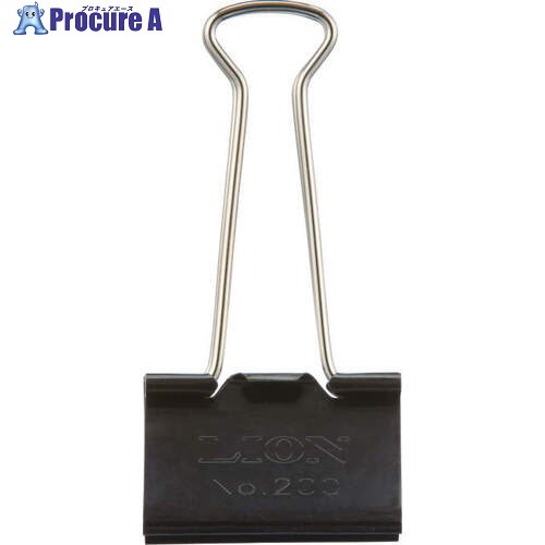 ライオン バインダークリップ#200 26704 (200) 1箱 ■▼557-4806 【送料都度見積】