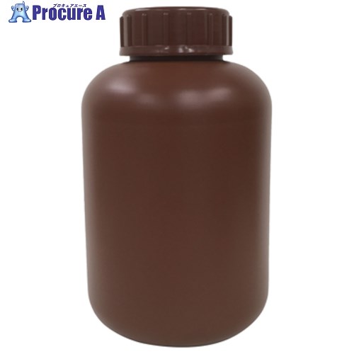 KOKUGO PE広口瓶 茶 10L 101-58510 1本 ■▼580-5256 【送料都度見積】