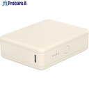 MOTTERU PD30W対応 10000mAhモバイルバッテリー アーモンドミルク MOT-MB10002-ECAM 1個 ■▼583-2769 【送料都度見積】