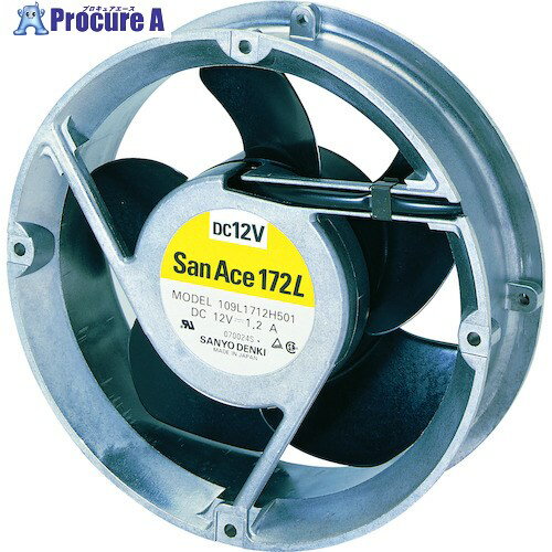 SanAce Ĺ̿ե(17251mm DC12V-꡼) 109L1712H501 1 585-8414 ...