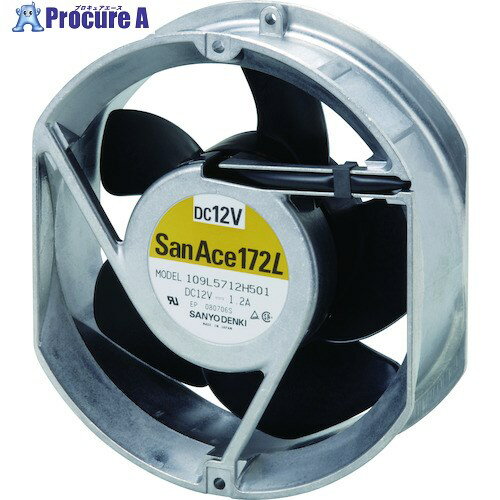 SanAce Ĺ̿ե(17215051mm DC12V-꡼) 109L5712H501 1 585-8416 ...
