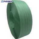 ウッドプラスチック 【まとめ買い】再生PPバンド グリーンライトバンド eS15 緑 15.5mm×1000m(厚み0.56mm)5巻セット ES15GREEN...