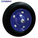 ヨドノ 一輪車用ノーパンクタイヤ 軸径16φ AL13X3 1個 ■▼603-4104 【送料都度見積】