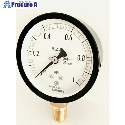 長野 普通形圧力計(A/B枠・立形) 100Φ 形番:AE20 -0.1〜0.1MPa(検査書類4点セット付) AE20-281 -0.1-0.1MPA-ID-4SET 1S ■▼616-3975 【送料都度見積】(4)