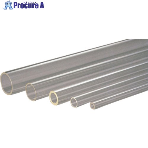 KOKUGO アクリルパイプ 18mm×2mm×1000L 107-18728 1本 ■▼622-0705 【送料都度見積】