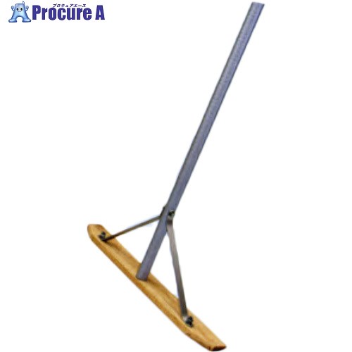 グリーンクロス 木製整地レーキ(アルミ柄) 600mm 6300045975 1丁 ■▼629-7327 ※個人宅様送り不可