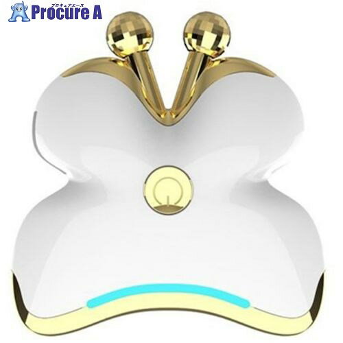 グリーンクロス ポータブル電動美容ローラー 温熱 振動 光エステ 赤青LED リフトアップ ハリ 6300051894 1個 ■▼634-1149 ※個人宅様送り不可