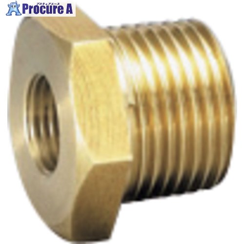 KOKUGO ジョイント(ブッシング) ねじ込継手ブッシング(黄銅製) GBU-0401-BS 303-0000193 1個 ■▼650-400..