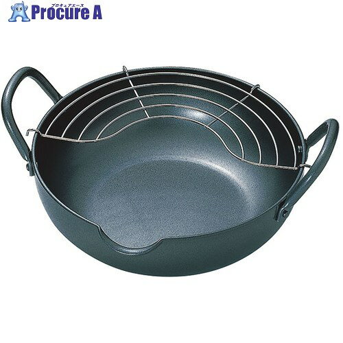 グリーンクロス 極天 極厚揚げ鍋 24cm アミ付 6300054713 1個 ■▼656-1794 ※個人宅様送り不可