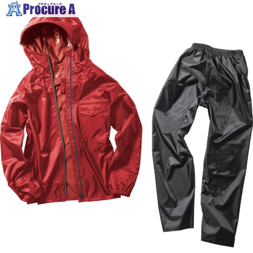 Makku レインキーパースーツ レッド 5L AS511062 1着 ■▼667-1982 【送料都度見積】 Makku レインキーパースーツ レッド 5L AS511062 1着 ■▼667-1982 【送料都度見積】