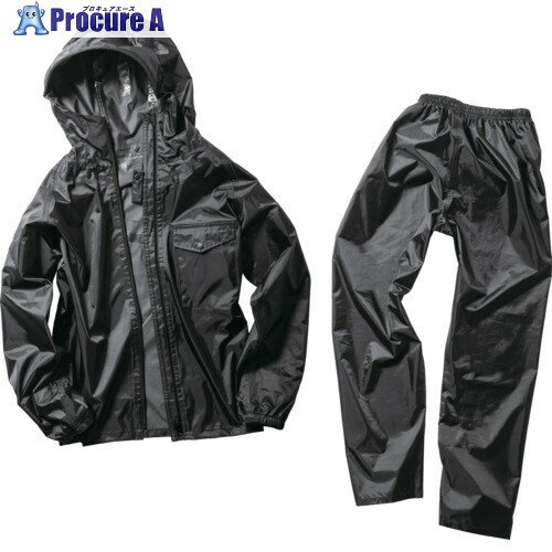 Makku レインキーパースーツ ブラック 6L AS51107I 1着 ■▼667-2035 【送料都度見積】 Makku レインキーパースーツ ブラック 6L AS51107I 1着 ■▼667-2035 【送料都度見積】