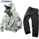 Makku フレックスフィットレインスーツ グレー M AS513017 1着 ▼667-2040