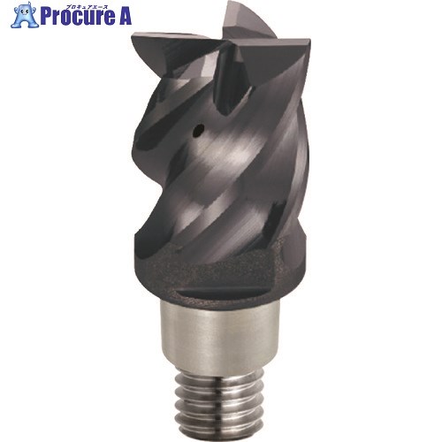 三菱 4枚刃難削材加工用 超硬クーラントホール付制振スクエアヘッド20mm (コート品) EP7020 IMX20S4HV20021S EP7020 1個 ▼6...