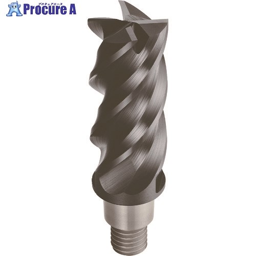 三菱 4枚刃長刃タイプ難削材加工用 超硬制振スクエアヘッド20mm (コート品) EP7020 IMX20S4HV20040 EP7020 1個 ▼670-70...