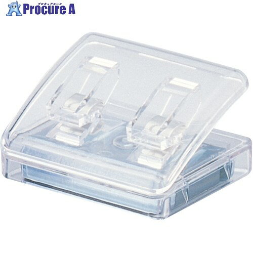 OHTO マグネットクリップ マグネットクリップ 強力マグネ君L クリア KHM-500L-CL 10個 ■▼673-2538 【送..