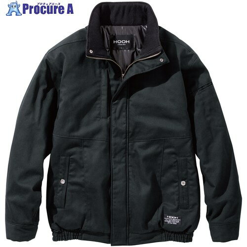 HOOH 防寒ブルゾン 3L ブラック 2633-3L-20 1着 ■▼686-3418 【送料都度見積】