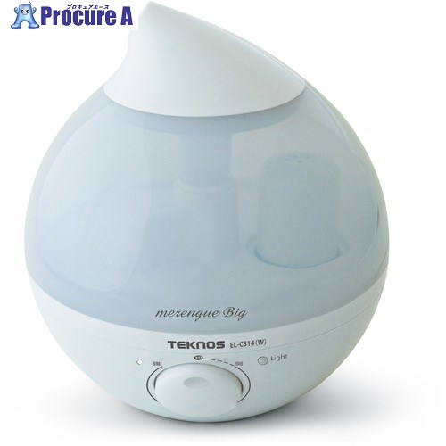 TEKNOS 滴型超音波加湿器 3.6L ホワイト EL-C314(W) 3台 ■▼686-6132 【送料都度見積】