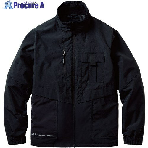 G.G. 0534-00 防寒ブルゾン(防風・透湿) ブラック LL 0534-00-4-LL 1着 ■▼688-1111 【送料都度見積】