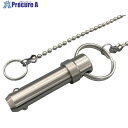 ラクテム ボールロックピン 脱落防止チェーン付 Φ12-10 LPSSC12-10 1個 ■▼689-3464 【送料都度見積】
