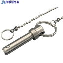 ラクテム ボールロックピン 脱落防止チェーン付 Φ10-40 LPSSC10-40 1個 ■▼689-3516 【送料都度見積】