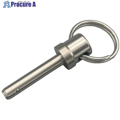 ラクテム ボールロックピン ショートタイプ Φ5-25 LPSS5-25 1個 ■▼689-3518 【送料都度見積】