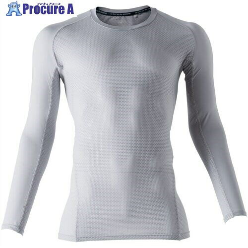 G.G. 長袖サポートシャツ シルバーグレー 4L 0685-40-22-4L 1着 ■▼692-9520 【送料都度見積】