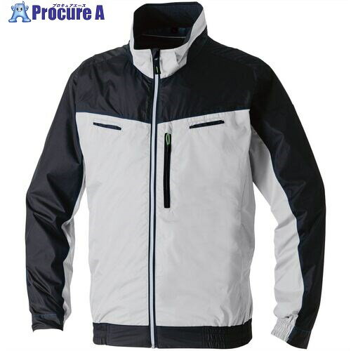 桑和 長袖EFブルゾン シルバーグレー L 7369-00-22-L 1着 ■▼693-1174 【送料都度見積】