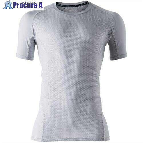 G.G. 半袖サポートシャツ シルバーグレー LL 0685-41-22-LL 1着 ■▼693-2870 【送料都度見積】