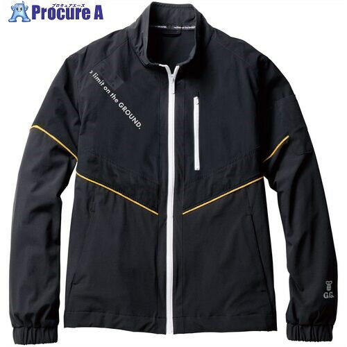 G.G. 長袖ブルゾン ブラック LL 0368-00-4-LL 1着 ■▼693-2882 【送料都度見積】