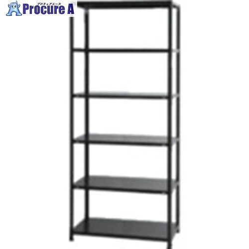 北島 スマートラック NSTR-746 6段 ブラック 700X400X2100 51060074602 1台 ■▼696-7097