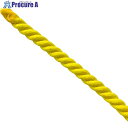 グリーンクロス エステルスパンカラーロープ 黄 8mm×1m切売 6300063405 1M ■▼698-3822 ※個人宅様送り不可