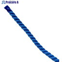 グリーンクロス エステルスパンカラーロープ 青 8mm×200m 6300063363 1巻 ■▼698-5334 ※個人宅様送り不可