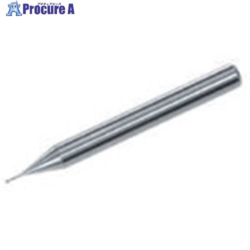 三菱K 2枚刃CRNコーティング銅電極加工用ロングネック 超硬ボールエンドミル0.6mm CRN2XLBR0030N100S04..