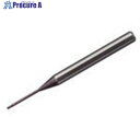 三菱K 2枚刃エムスター 超硬ロングネックスクエアエンドミル0.4mm MS2XLD0040N080 1本 ■▼718-1116 【送料都度見積】 ●SI517