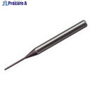 三菱K 2枚刃エムスター 超硬ロングネックスクエアエンドミル2mm MS2XLD0200N140 1本 ■▼718-1361 【送料都度見積】 ●SI517
