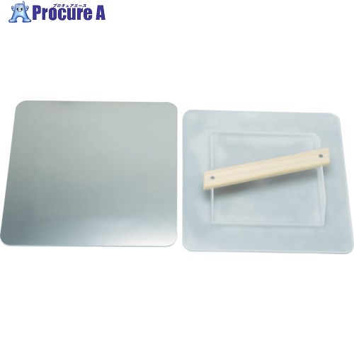 INOUE ステンレスパテ板 L 縦295×横295×厚さ45mm 13021 1個 ▼756-3647