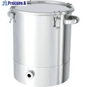 MONOVATE ステンレスタンク片テーパー型クリップ式密閉容器25L KTT-CTH-33 1個 ■▼814-7135