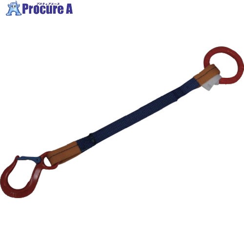 シライ ベルトスリング ”金具付き”シグナルスリング[[R上]] KSRF 1.0トン 長さ2.5m KSRF-1X2.5 1本 ■▼817-0657 【送料都度見積】