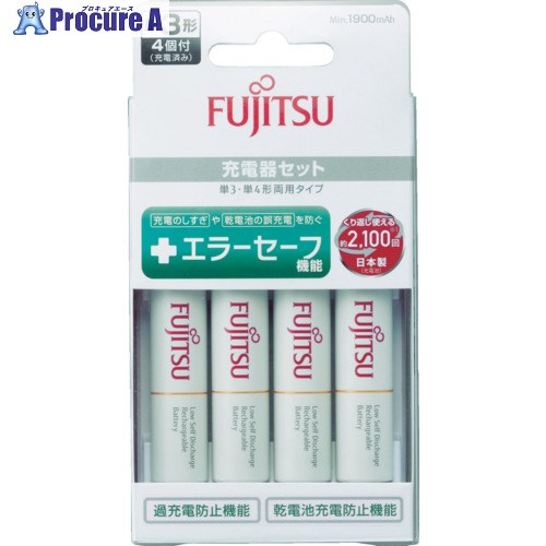 FDK ニッケル水素充電池 スタンダード充電器セット(付属電池単3×4本、充電時間約6時間) FCT345FXJST(FX) 1S ▼827-9282 FDK ニッケル水素充電池 スタンダード充電器セット(付属電池単3×4本、充電時間約6時間) FCT345FXJST(FX) 1S ▼827-9282
