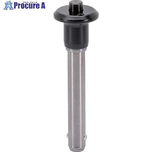 HALDER ボールロックピン セルフロッキング きのこグリップ付 ピン径12 ワーク最大厚40 22340.0268 1個..