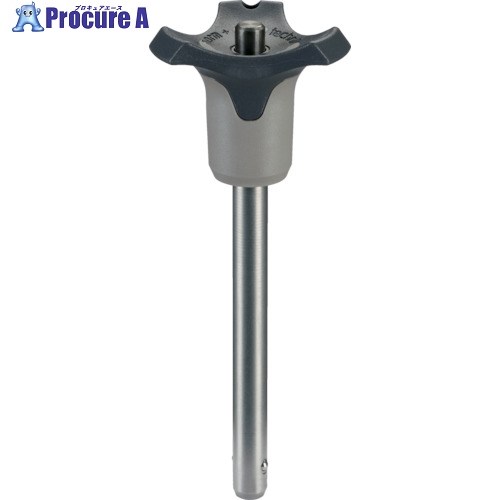 HALDER ボールロックピン セルフロッキング高強度型 グレー ピン径5ワーク最大厚10 22380.0292 1個 ■▼8..