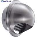 シミズ ステンレス製丸型フード付ガラリ75 GN-75S-HL 1個 ■▼849-3665 【送料都度見積】