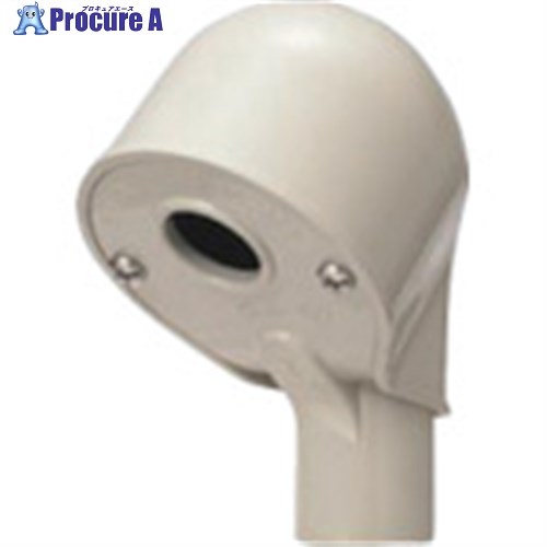 未来 エントランスキャップ(1つ穴) グレー 適合管:VE28 MEC-28A 1個 ■▼850-1824 【送料都度見積】