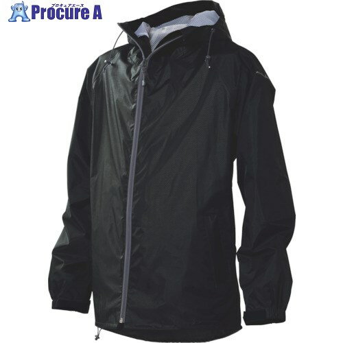 Makku レイントラックジャケット ブラックLL AS-90035LL 1着 ■▼854-5716 【送料都度見積】