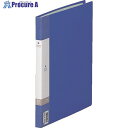 LIHIT クリアファイル B5/S型 クリヤーブック(タテ型・固定式) ポケット20枚 青 G3207-8 1冊 ▼855-9713